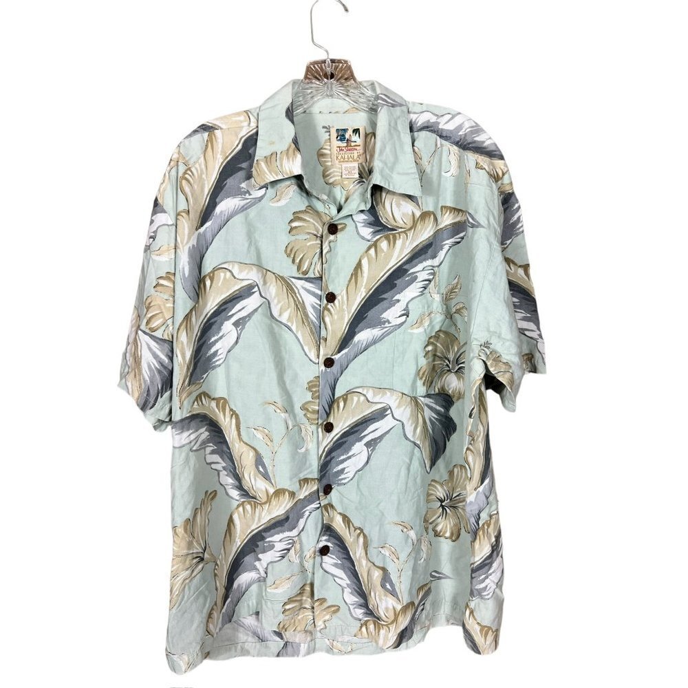 John Severson Kahala Hawaiian Island Men's Buttoned Down Shirt